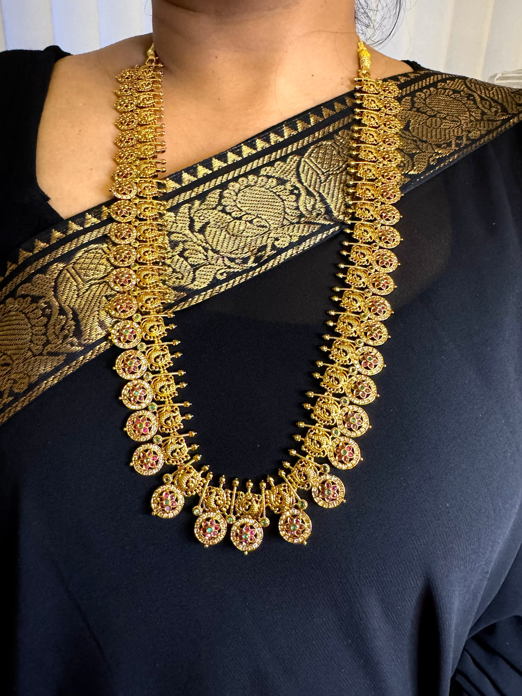Niharika Premium Haaram With Earrings