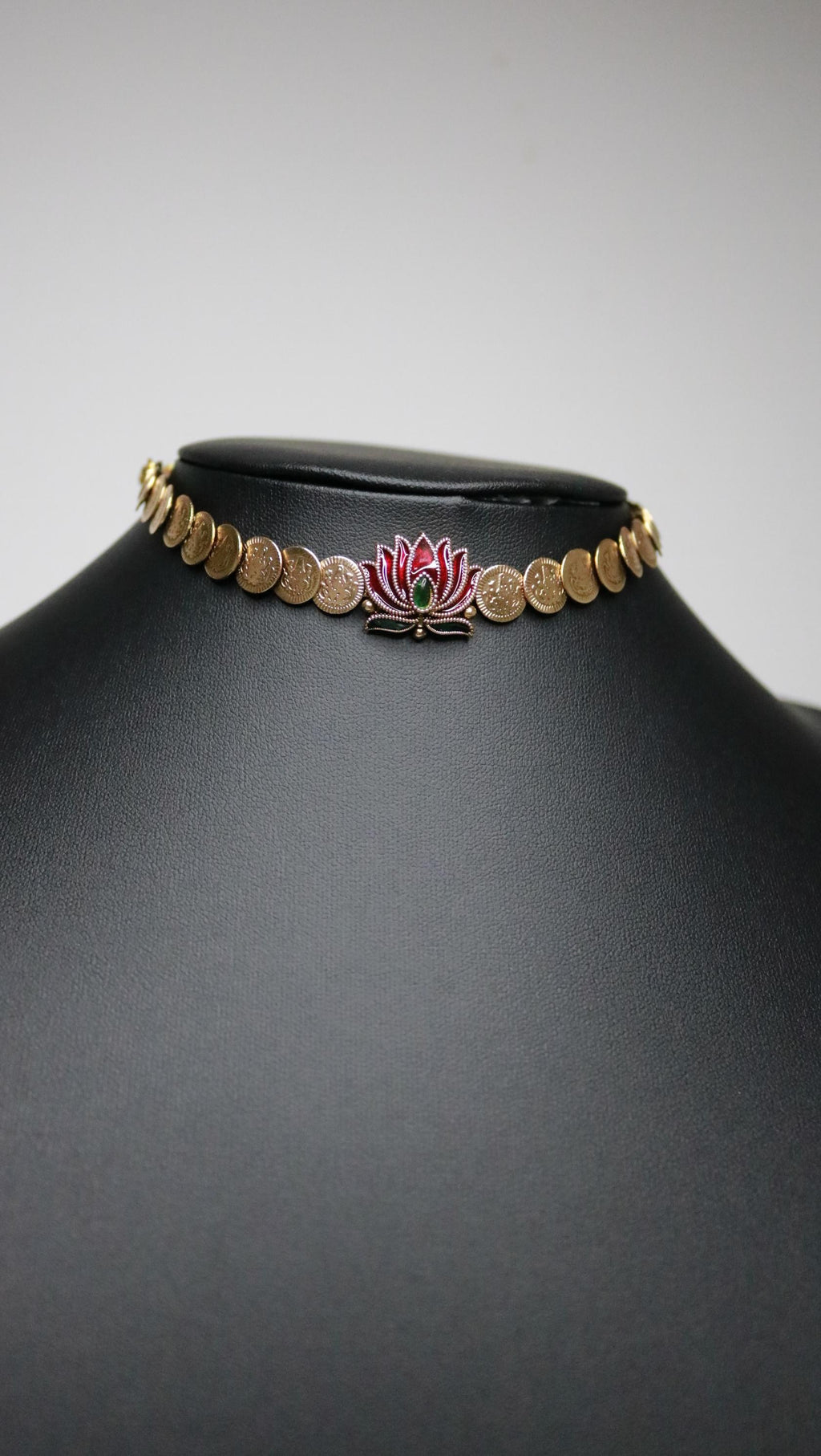 Lotus Coin Choker