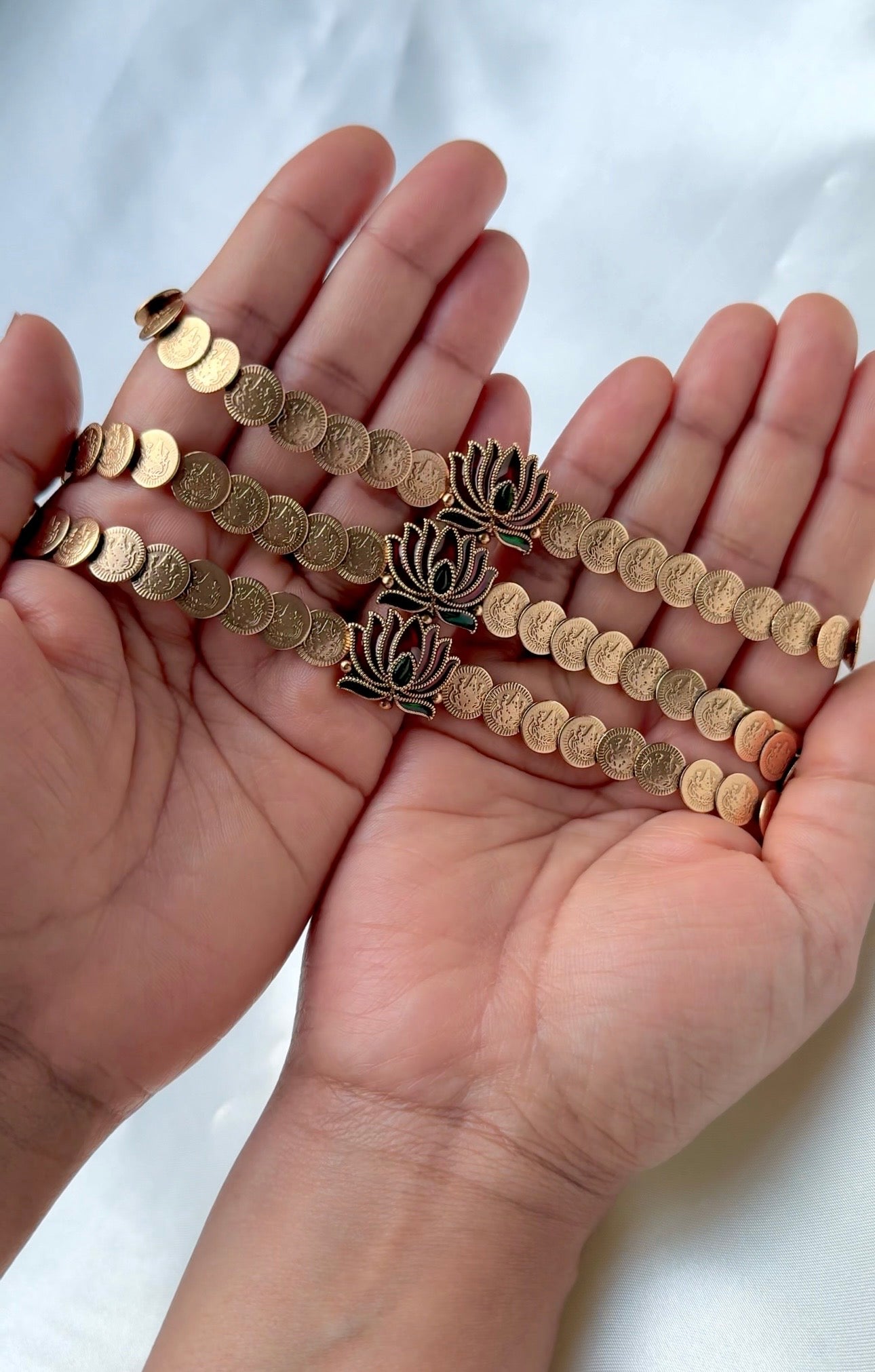 Lotus Coin Choker