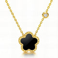 18K Gold Plated Flower Necklace