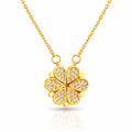 18K Gold Plated Flower Necklace