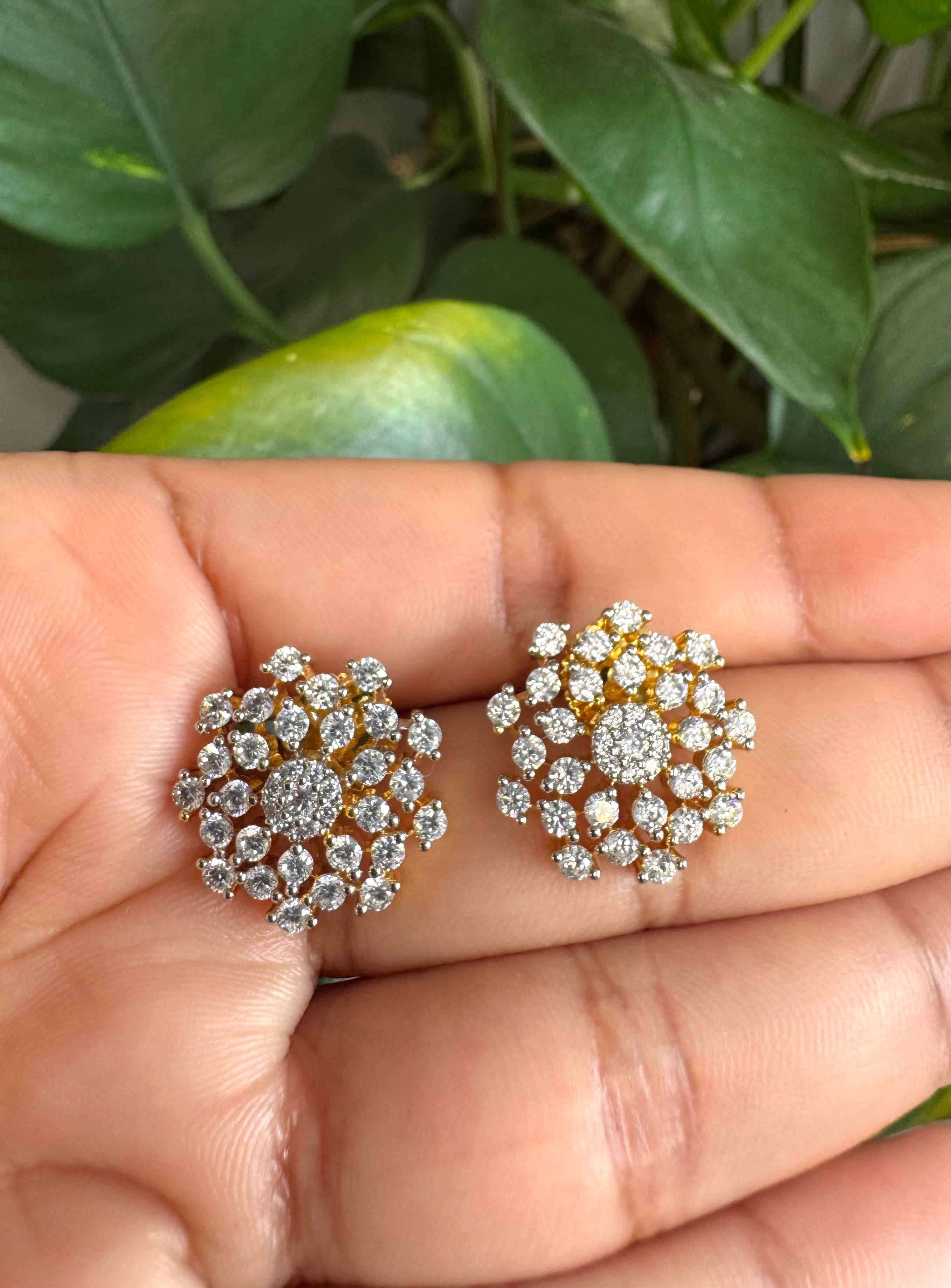 Premium Diamond Replica Pendant Set - ADR80109