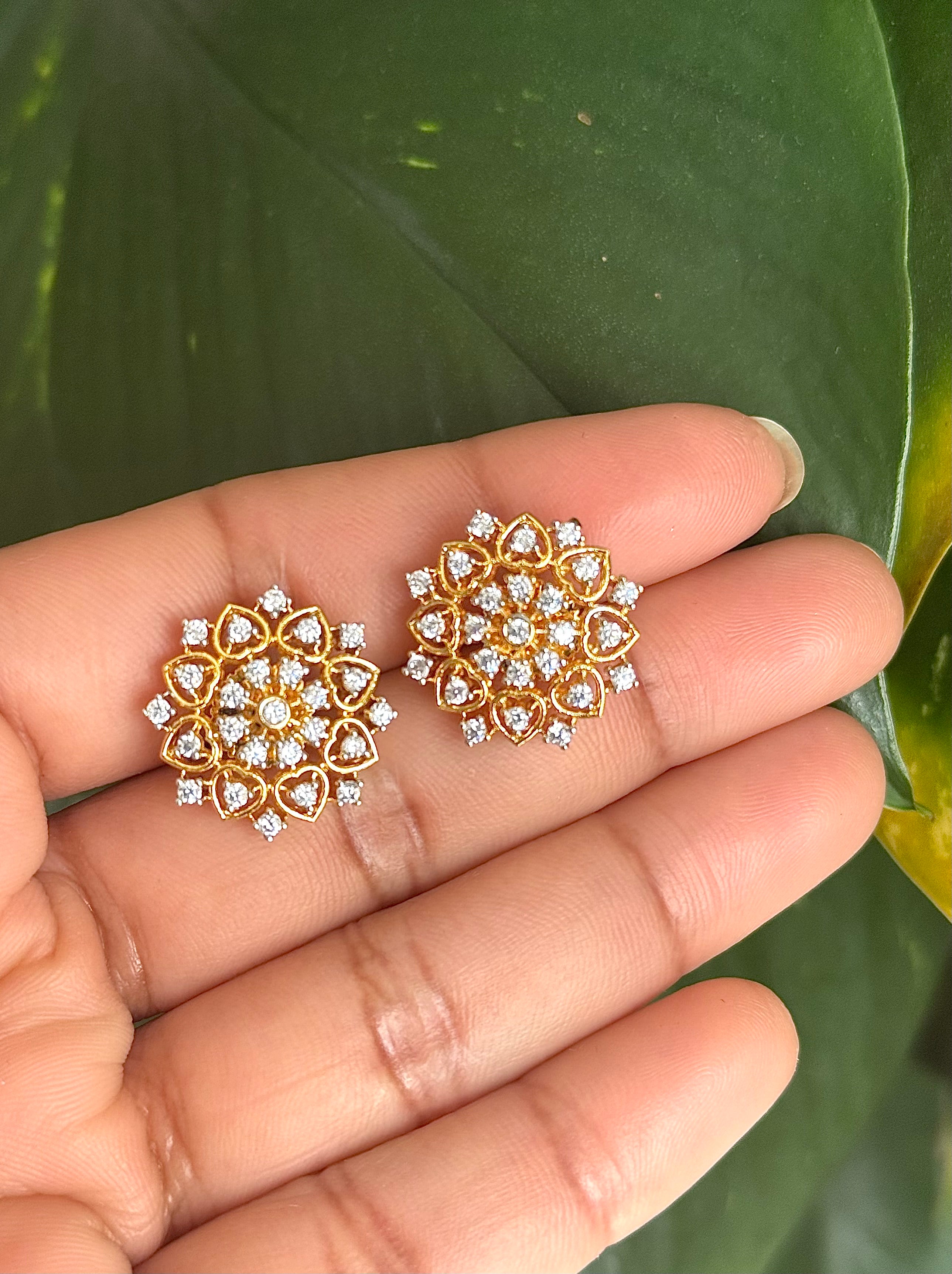 Premium Diamond Replica Pendant Set - ADR80110