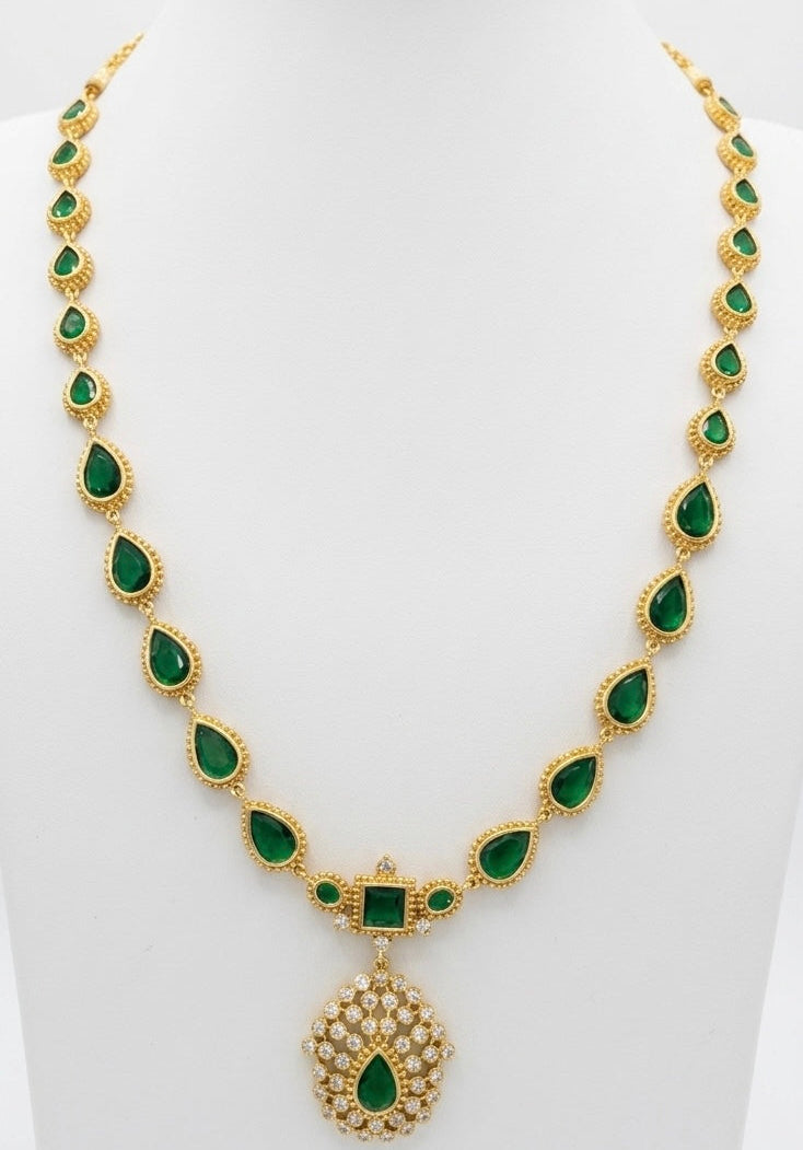Jyothika inspired long haram-ALH40115