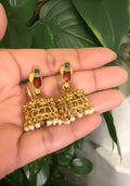 Arathi Kovai palakka neckpiece-ANP10816