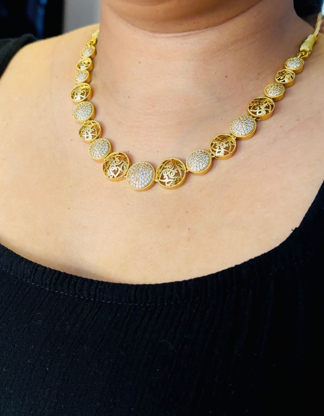 AD stone neck piece- ANP10822