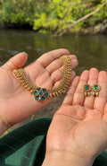Thushara Enamel Short Neckpiece- ANP60124