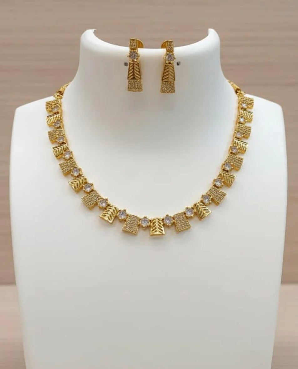 Anamika AD Stone necklace-ANP60141