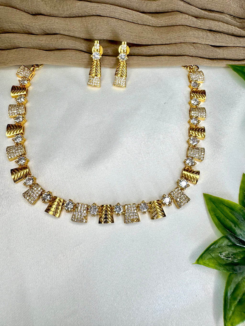 Anamika AD Stone necklace-ANP60141