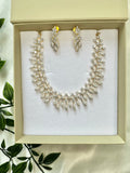 Crystal Cascade AD Necklace-ANP60147