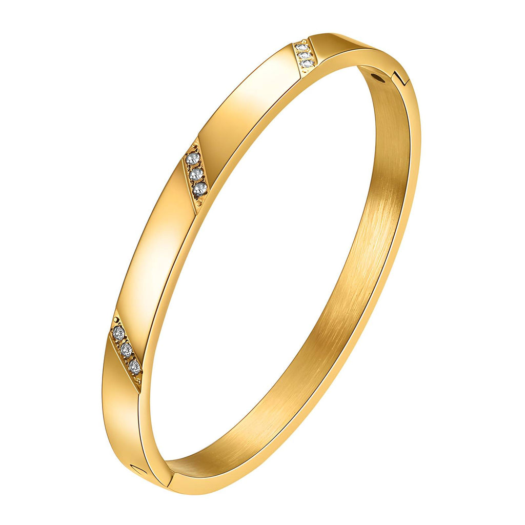 Bracelet 18K Gold plated. AGB-90217