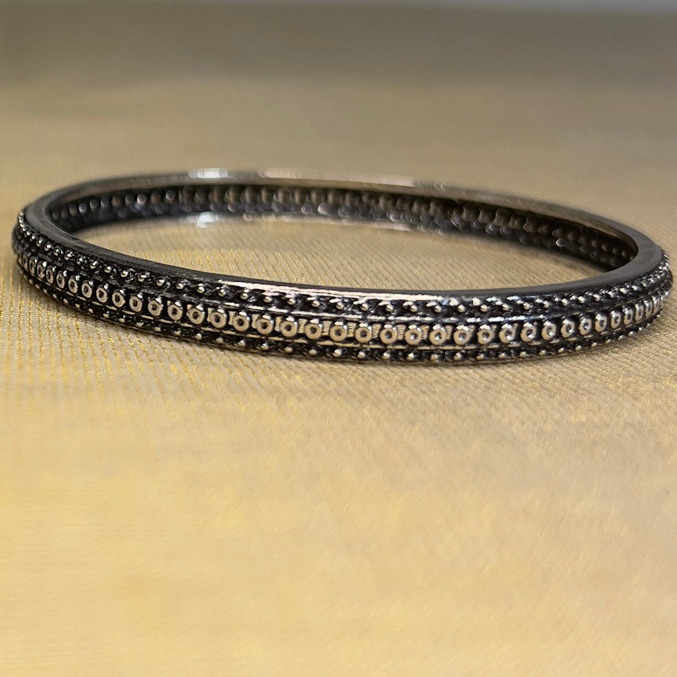 Classic Oxidized Bangles-ABA10121