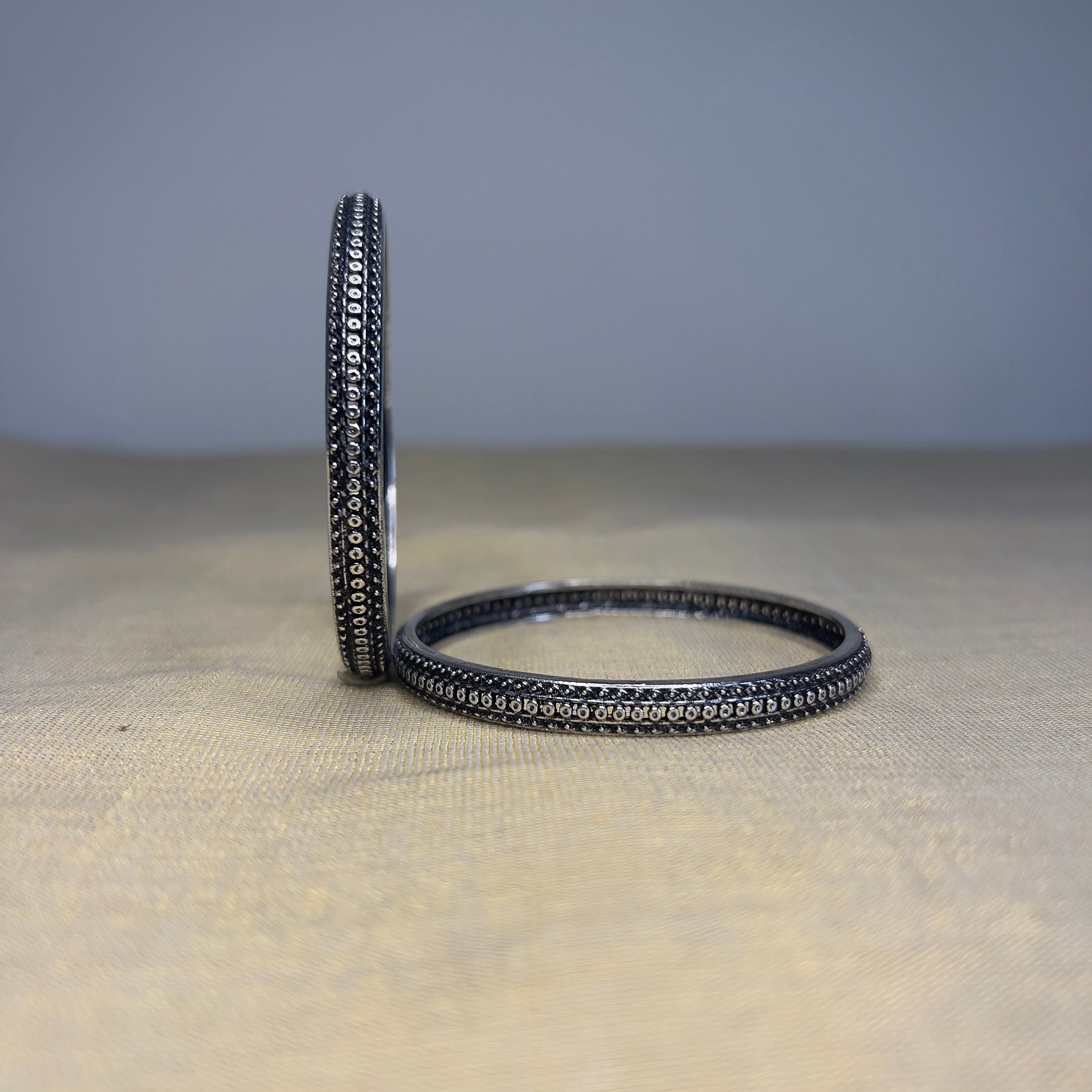 Classic Oxidized Bangles-ABA10121