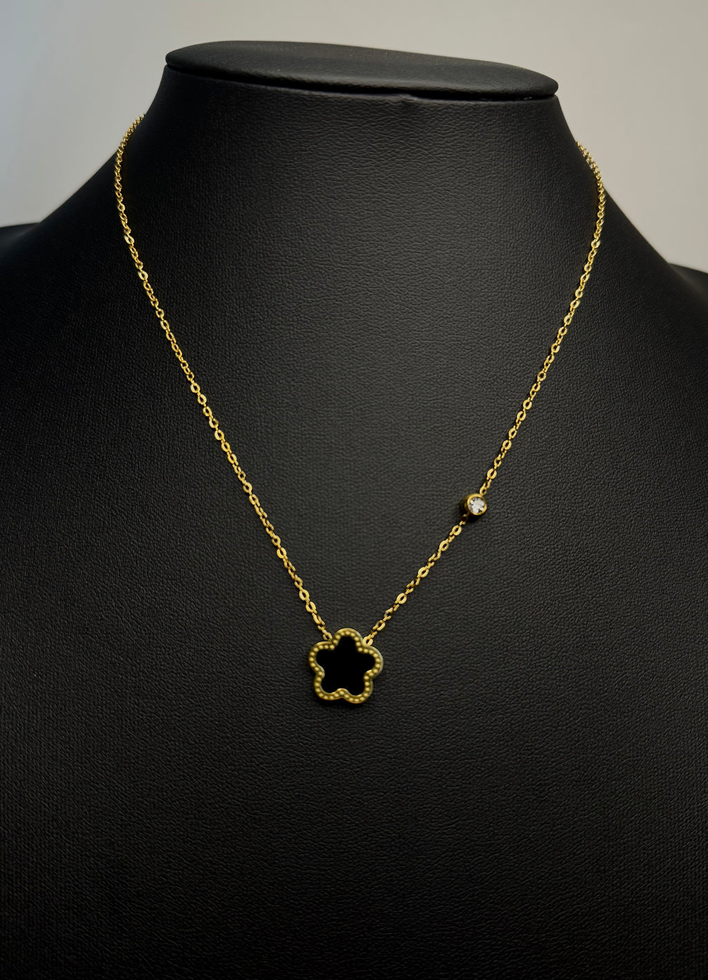18K Gold Plated Flower Necklace
