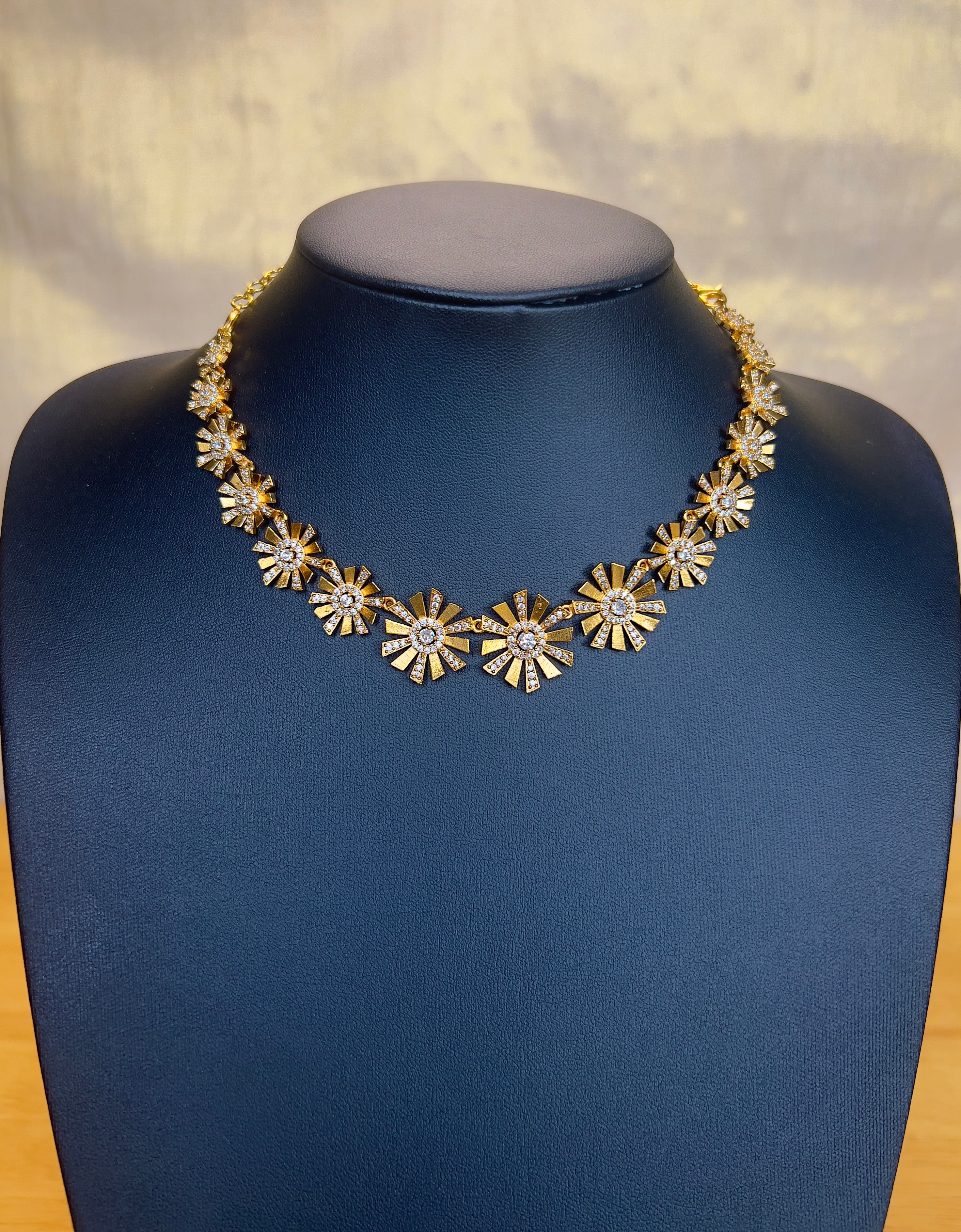 AD stone neckpiece - ANP 60151