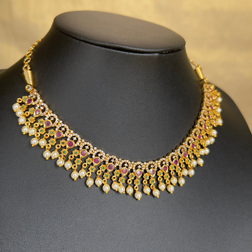 Necklace with earrings - ANP 60149