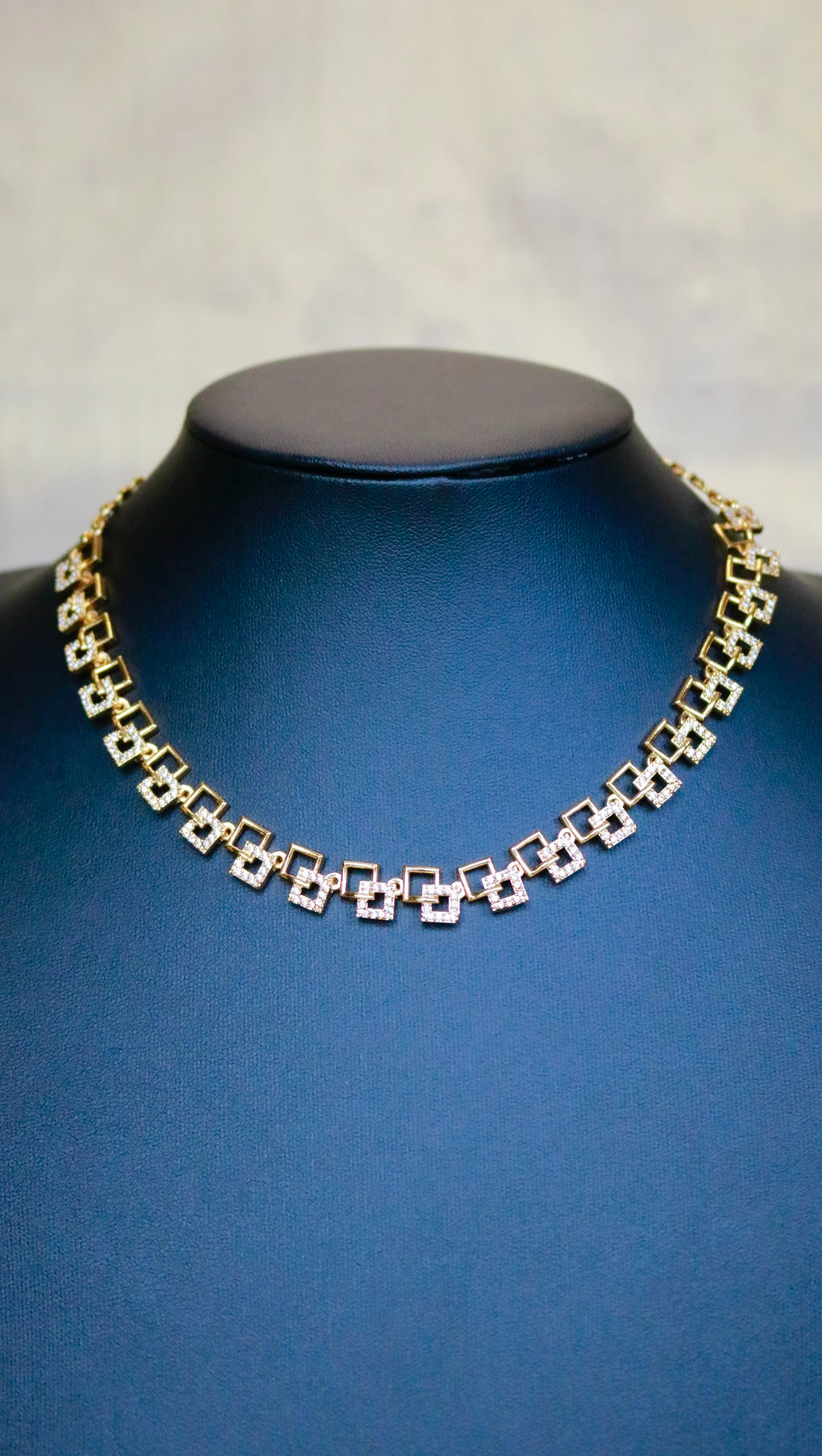 AD stone neckpiece - ANP 60152