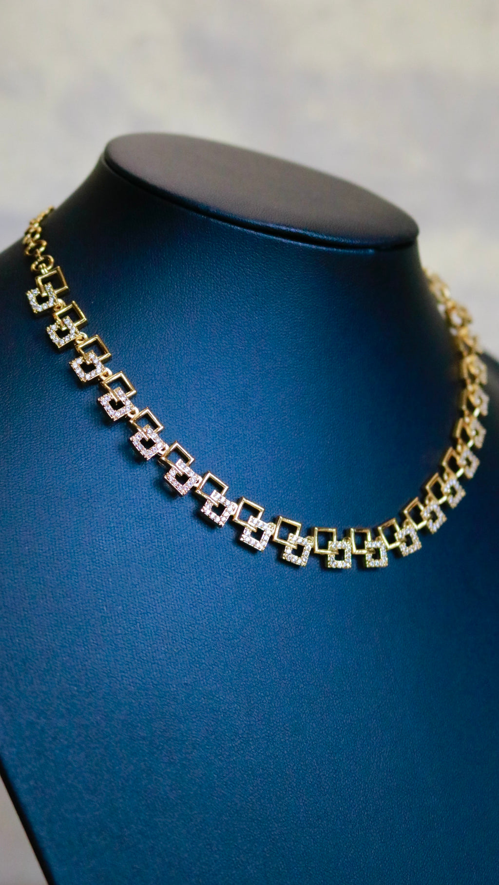 AD stone neckpiece - ANP 60152