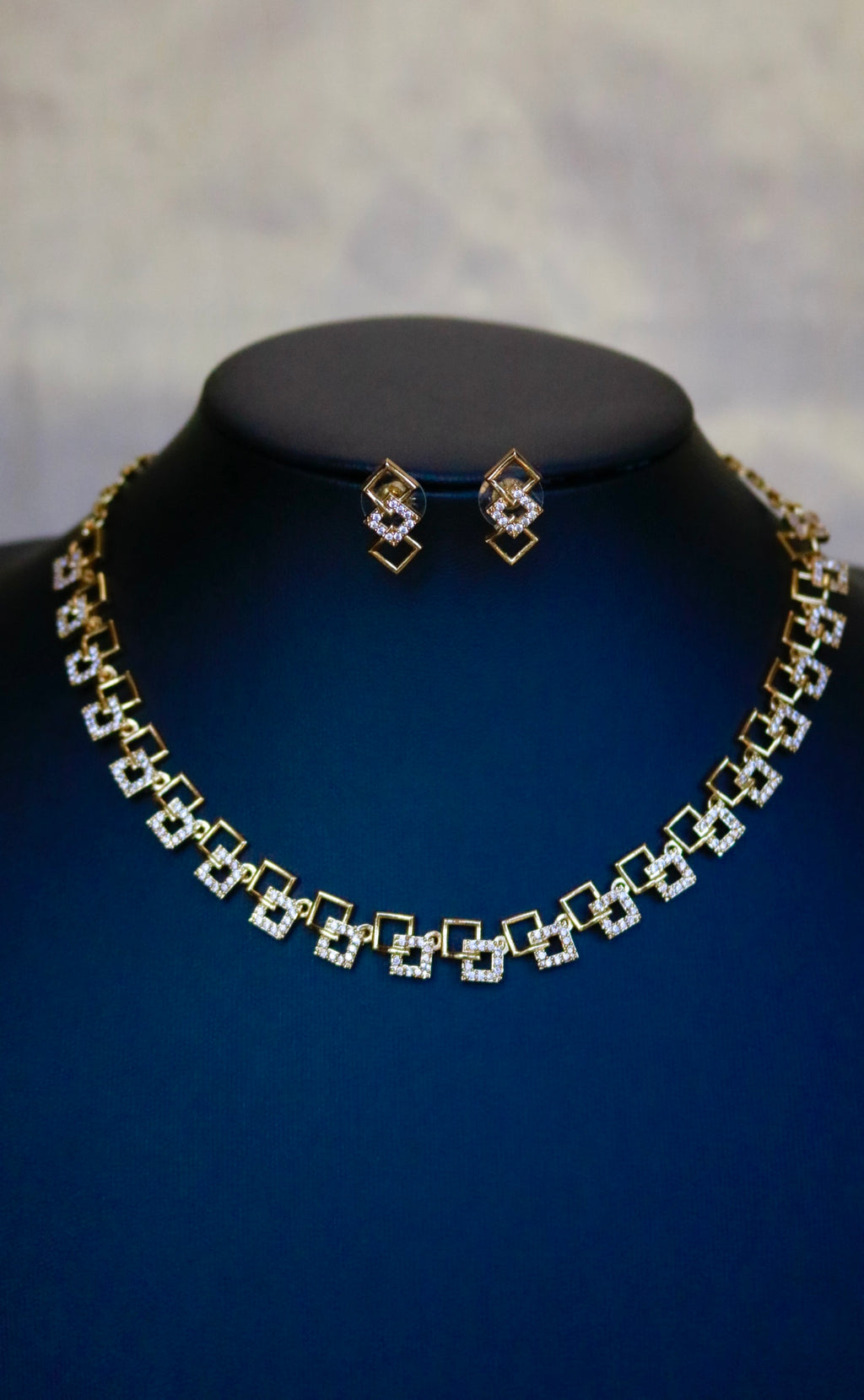AD stone neckpiece - ANP 60152