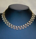 AD stone neckpiece with earrings - ANP 60150
