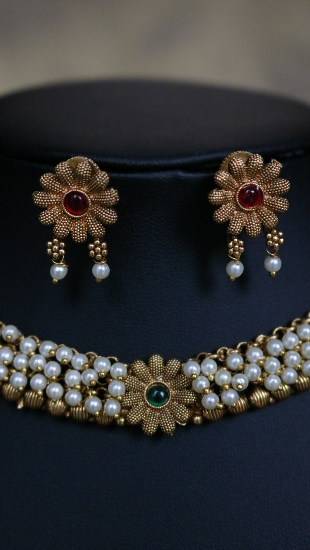 Floral neckpiece - ANP 60159