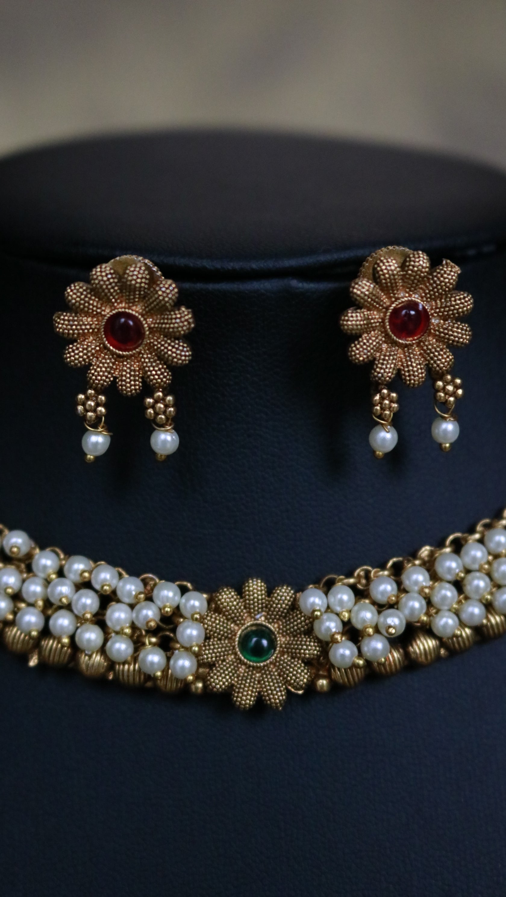 Floral neckpiece - ANP 60159