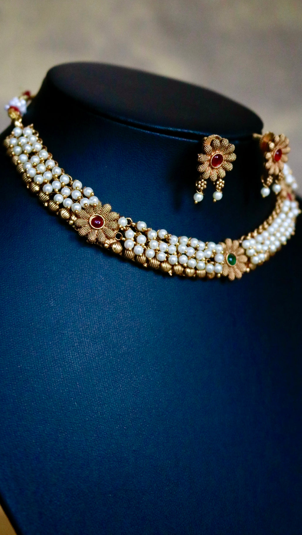 Floral neckpiece - ANP 60159