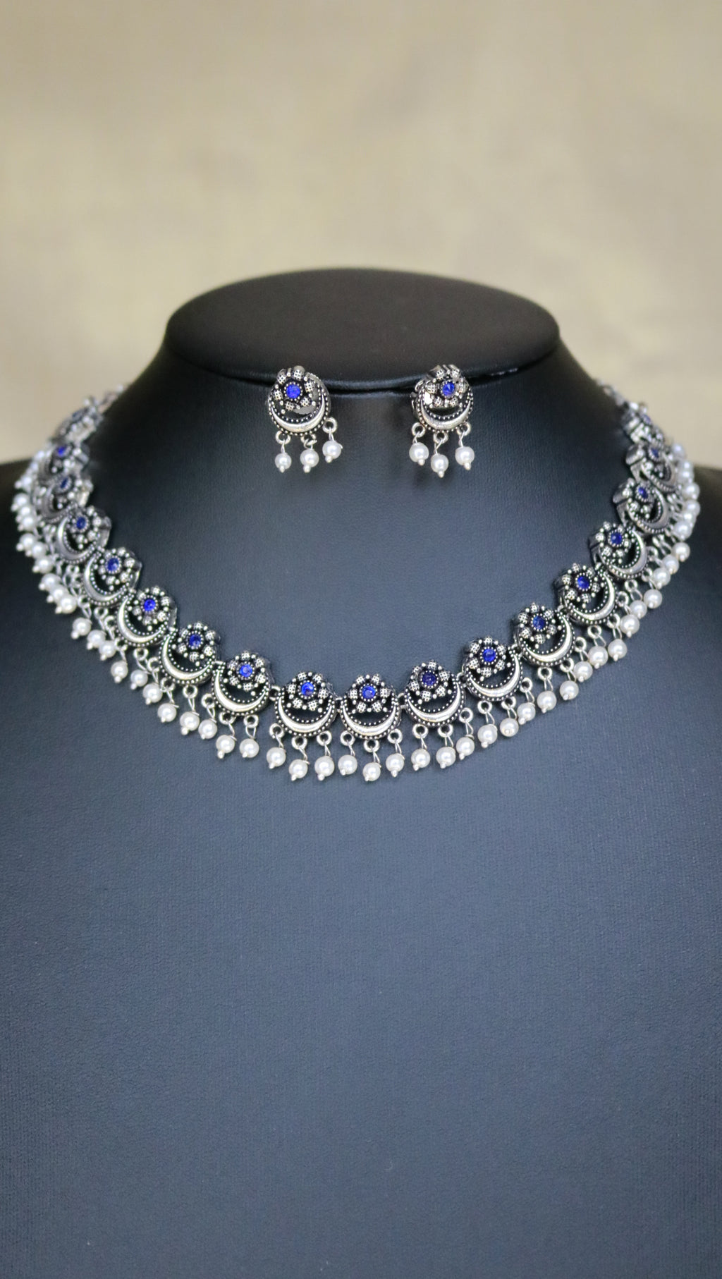 Oxidized choker set  - ANP 60163