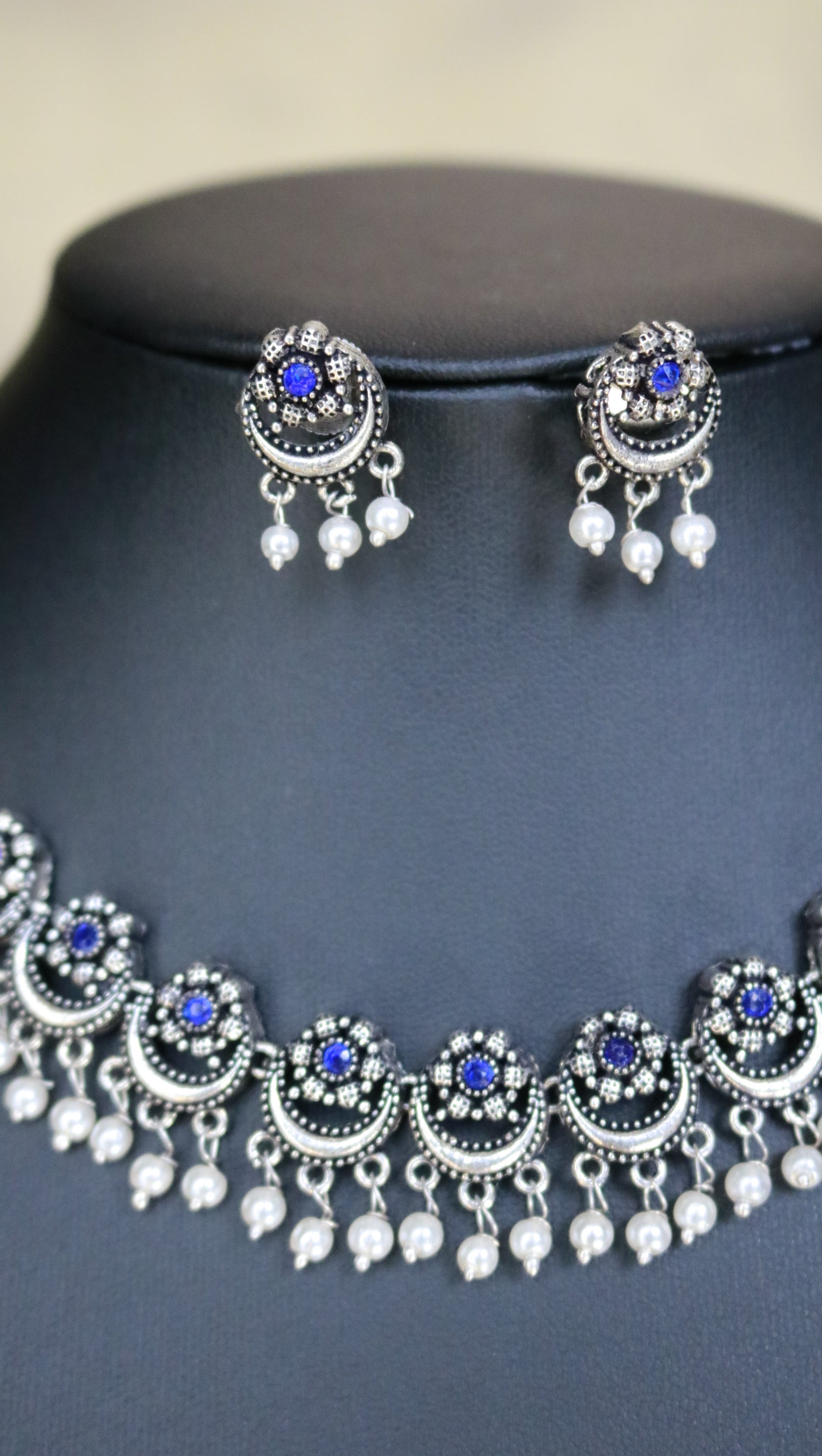 Oxidized choker set  - ANP 60163
