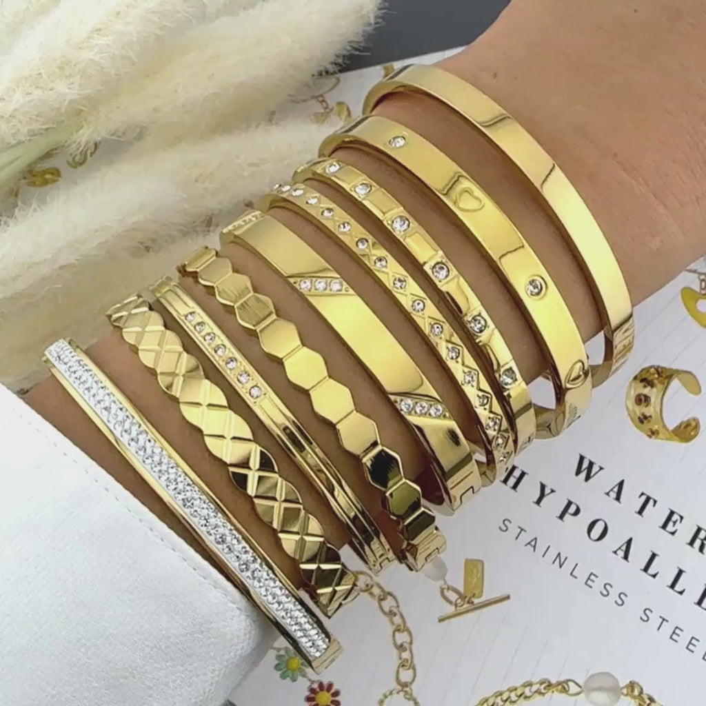 18 K Gold Plated Cartier Bracelet